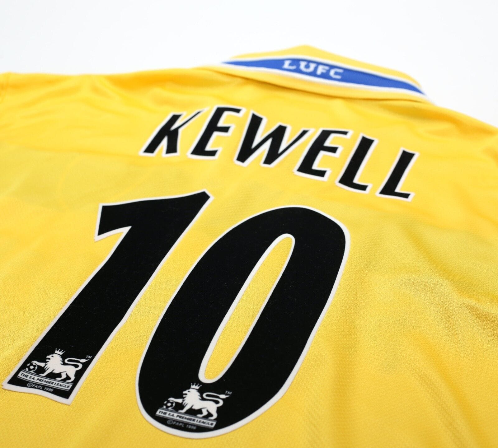 1999/00 KEWELL #10 Leeds United Vintage PUMA Third Football Shirt (L)