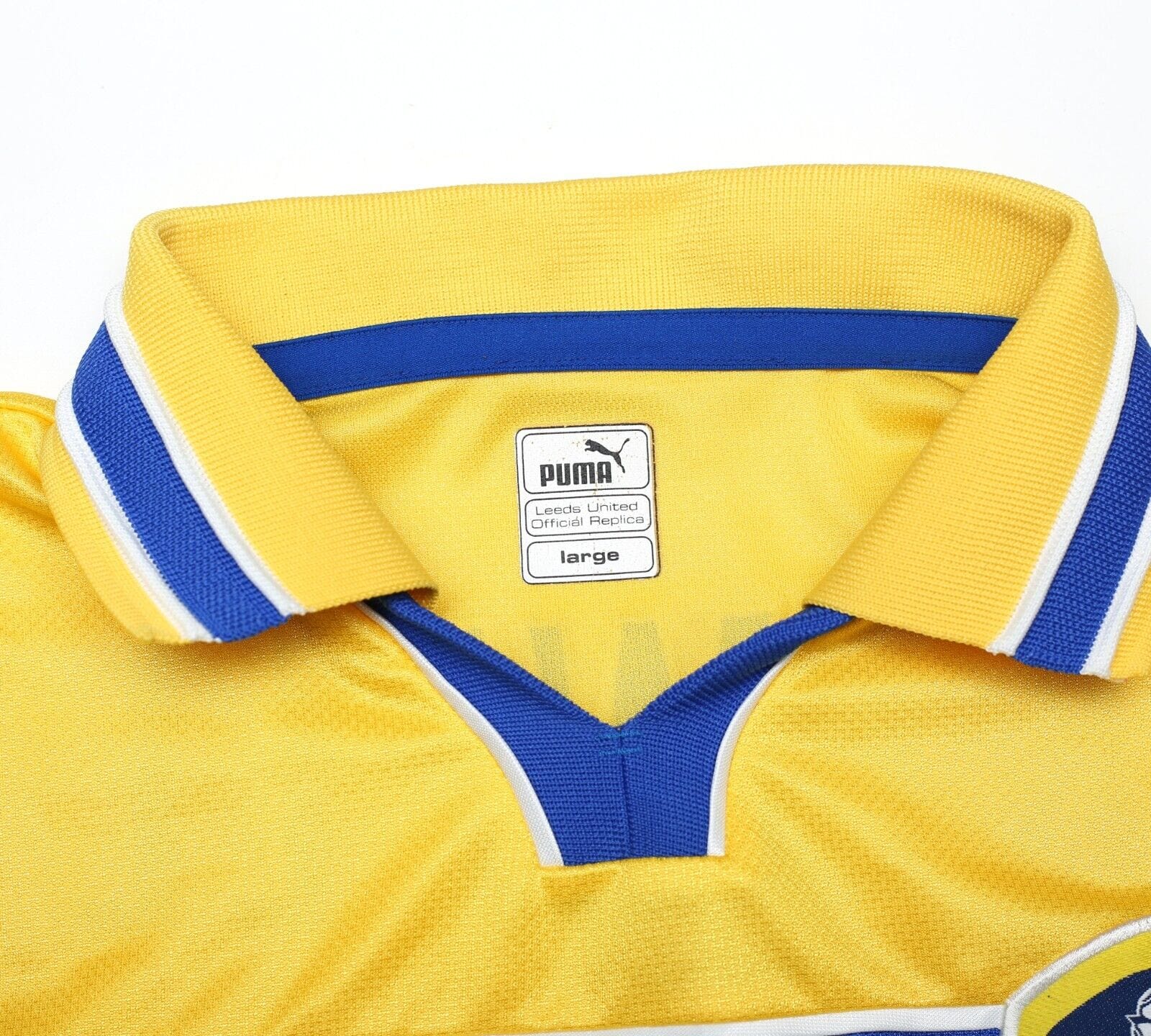 1999/00 KEWELL #10 Leeds United Vintage PUMA Third Football Shirt (L)