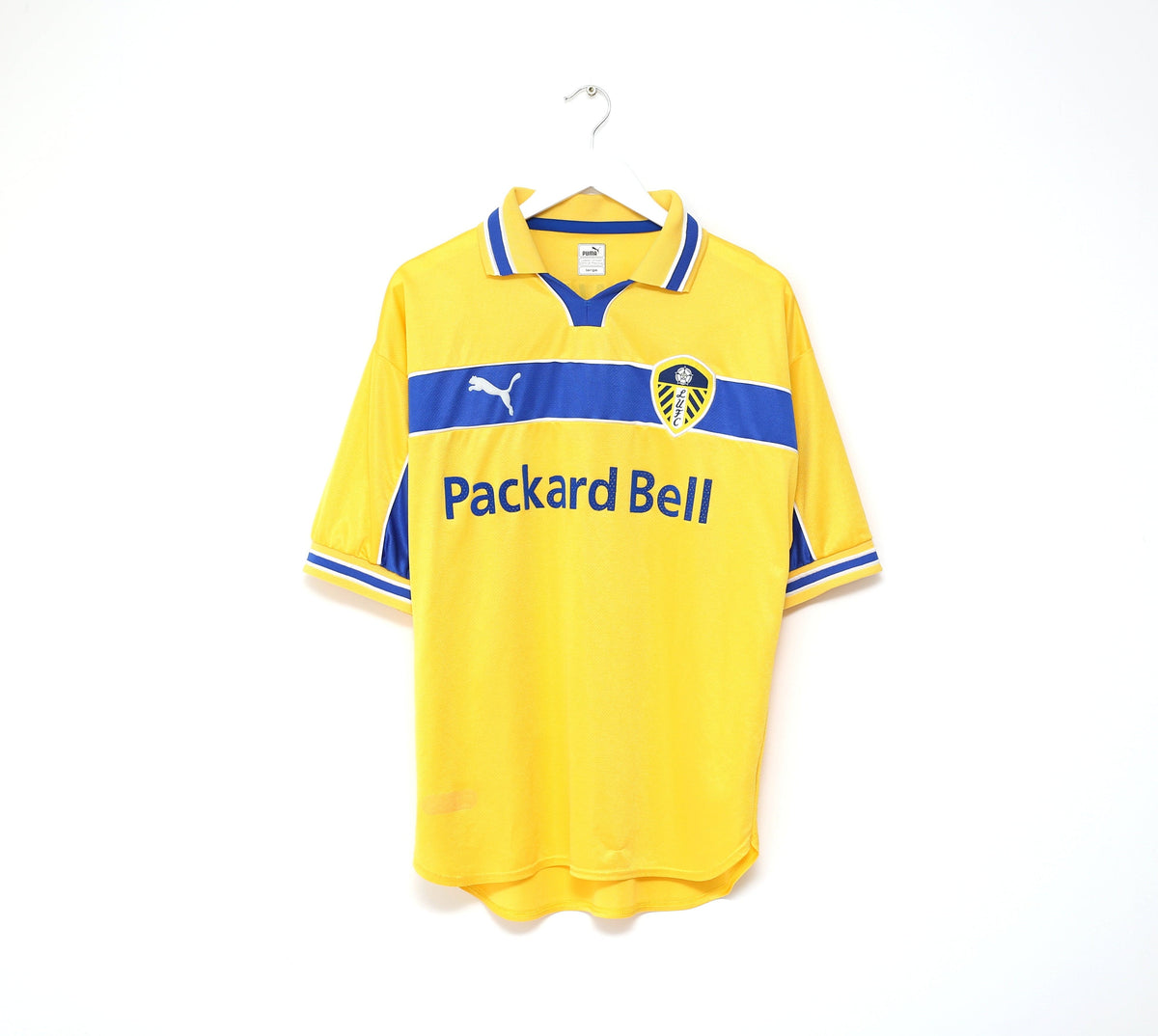 1999/00 KEWELL #10 Leeds United Vintage PUMA Third Football Shirt (L)