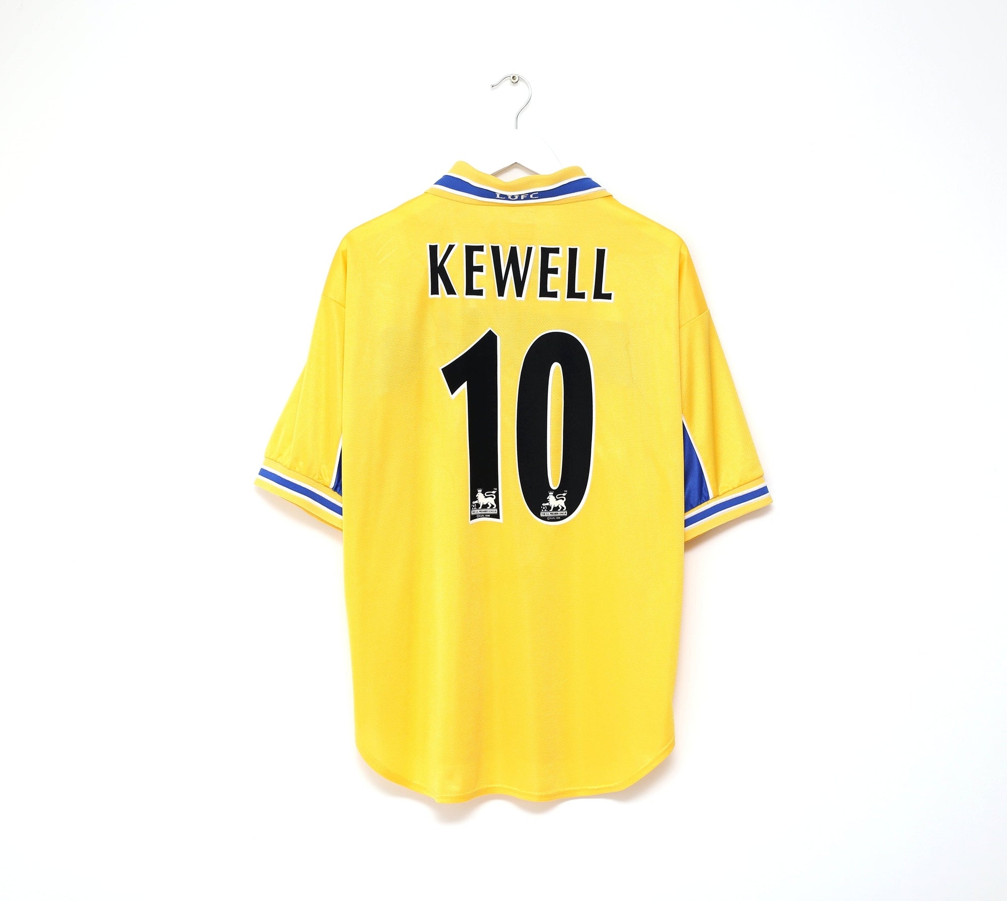 1999/00 KEWELL #10 Leeds United Vintage PUMA Third Football Shirt (L)