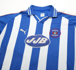 1999/00 KILMARNOCK Vintage PUMA Home Football Shirt Jersey (L) McCoist Era