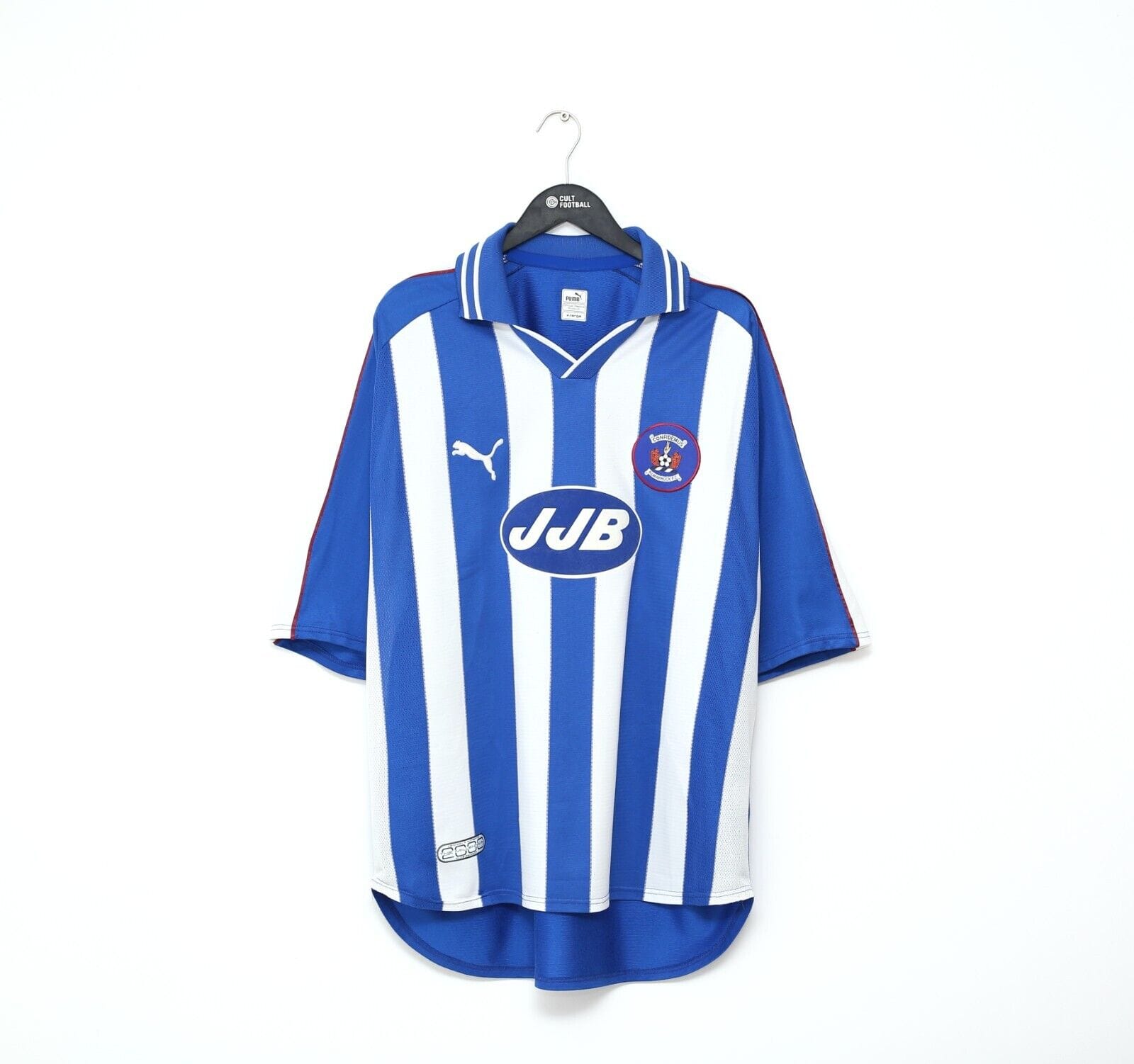 1999/00 KILMARNOCK Vintage PUMA Home Football Shirt Jersey (XL) McCoist Era