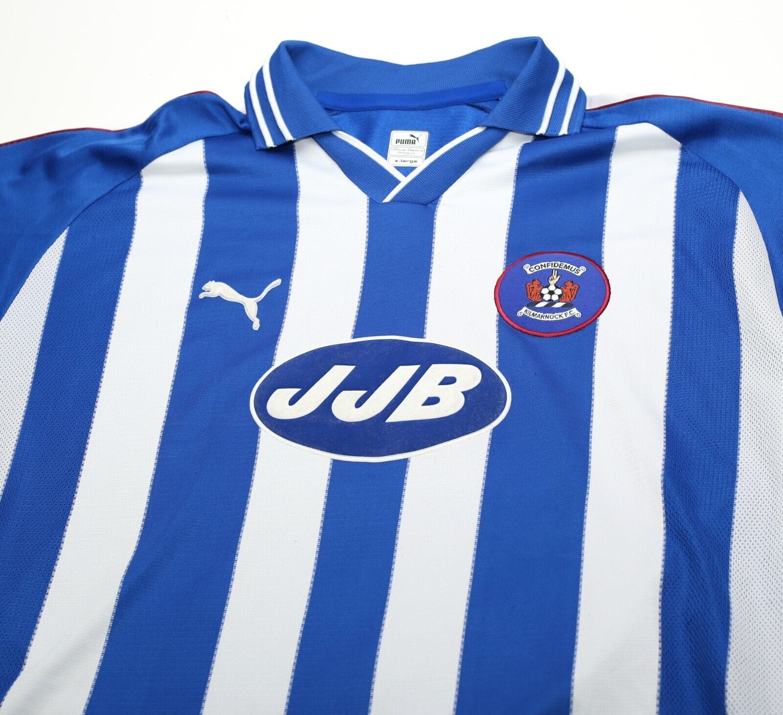 1999/00 KILMARNOCK Vintage PUMA Home Football Shirt Jersey (XL) McCoist Era