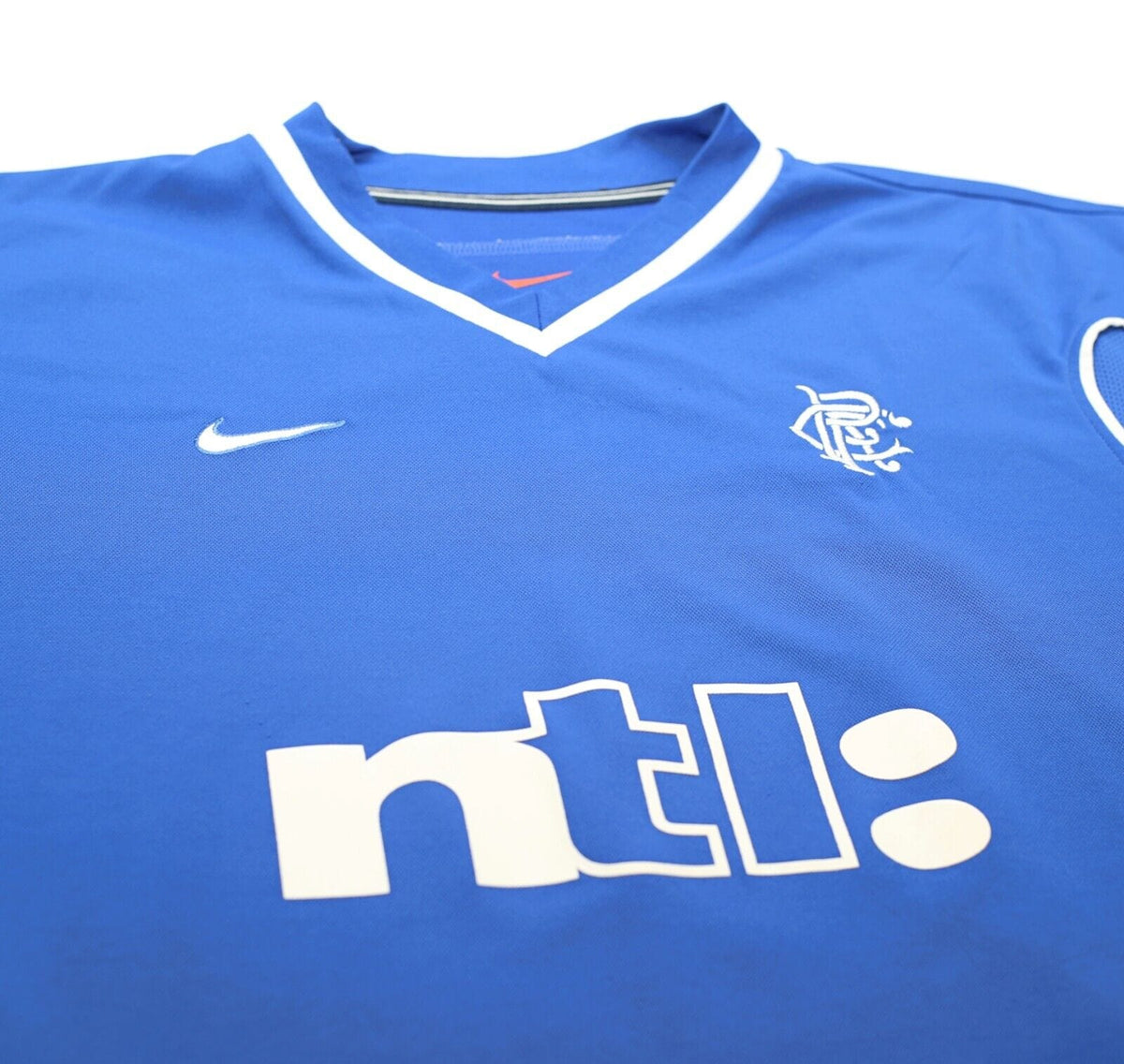 1999/00 MOLS #9 Rangers Vintage Nike European Home Football Shirt Jersey (XXL)