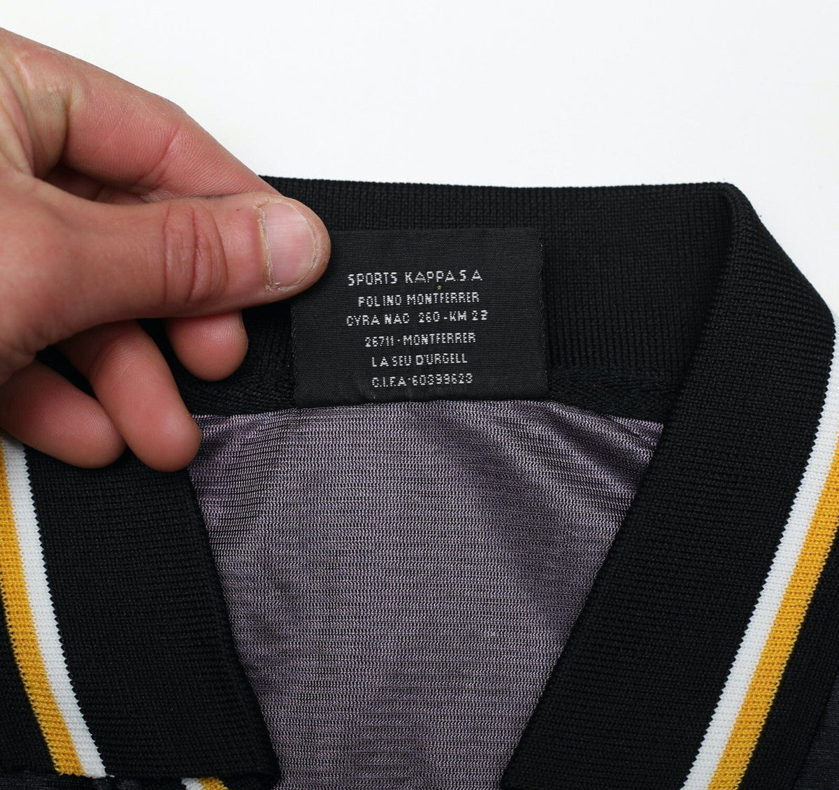 1999/00 MONACO Vintage Kappa Away Football Shirt (L/XL)