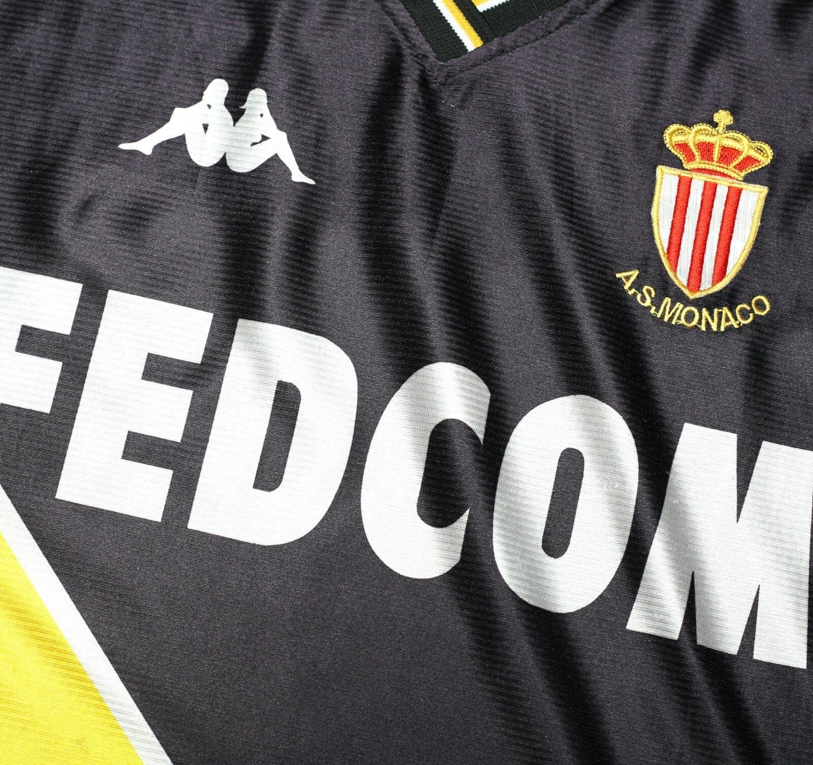 1999/00 MONACO Vintage Kappa Away Football Shirt (L/XL)