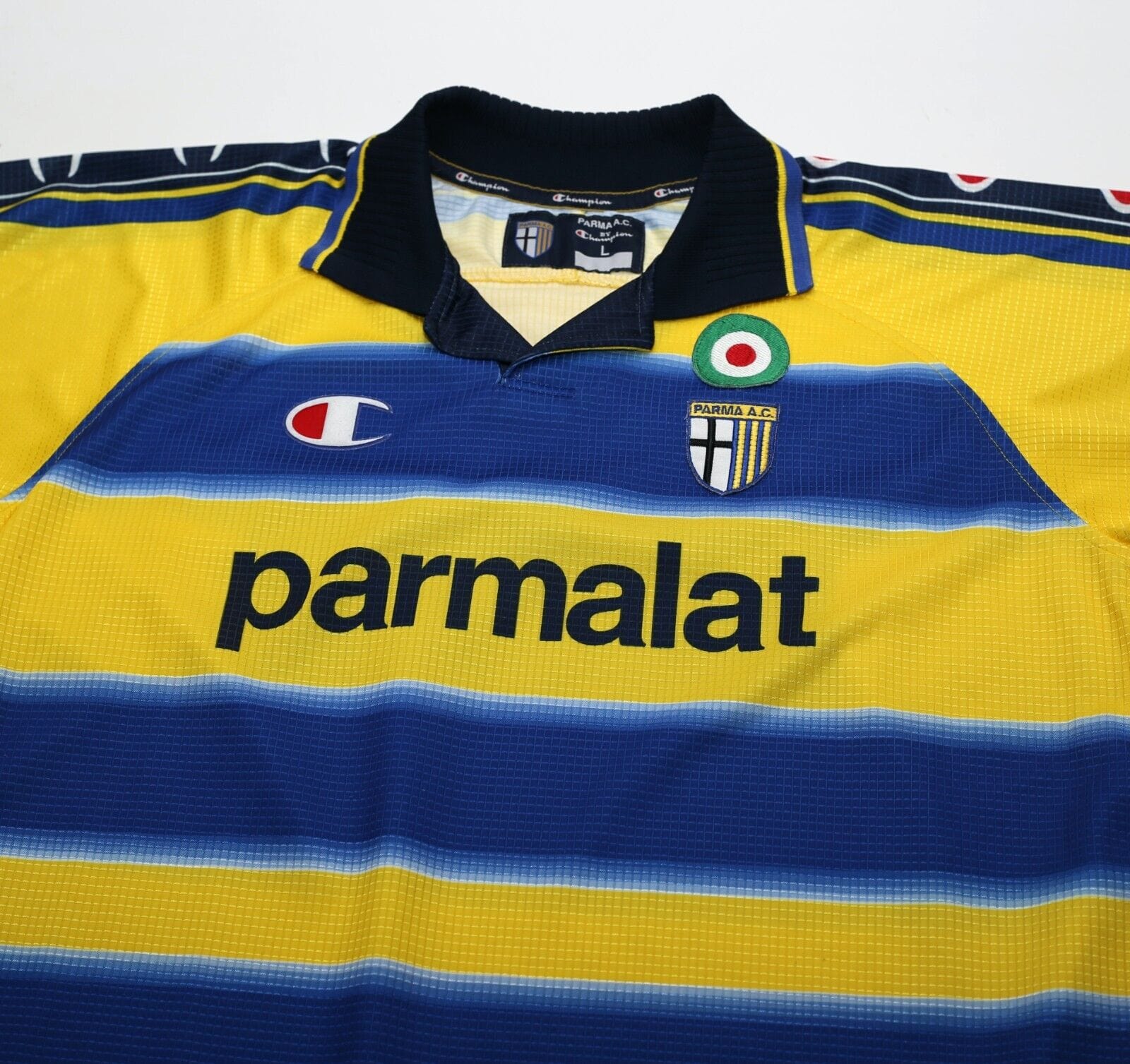 1999/00 PARMA AC Vintage Champion Home Football Shirt Jersey
