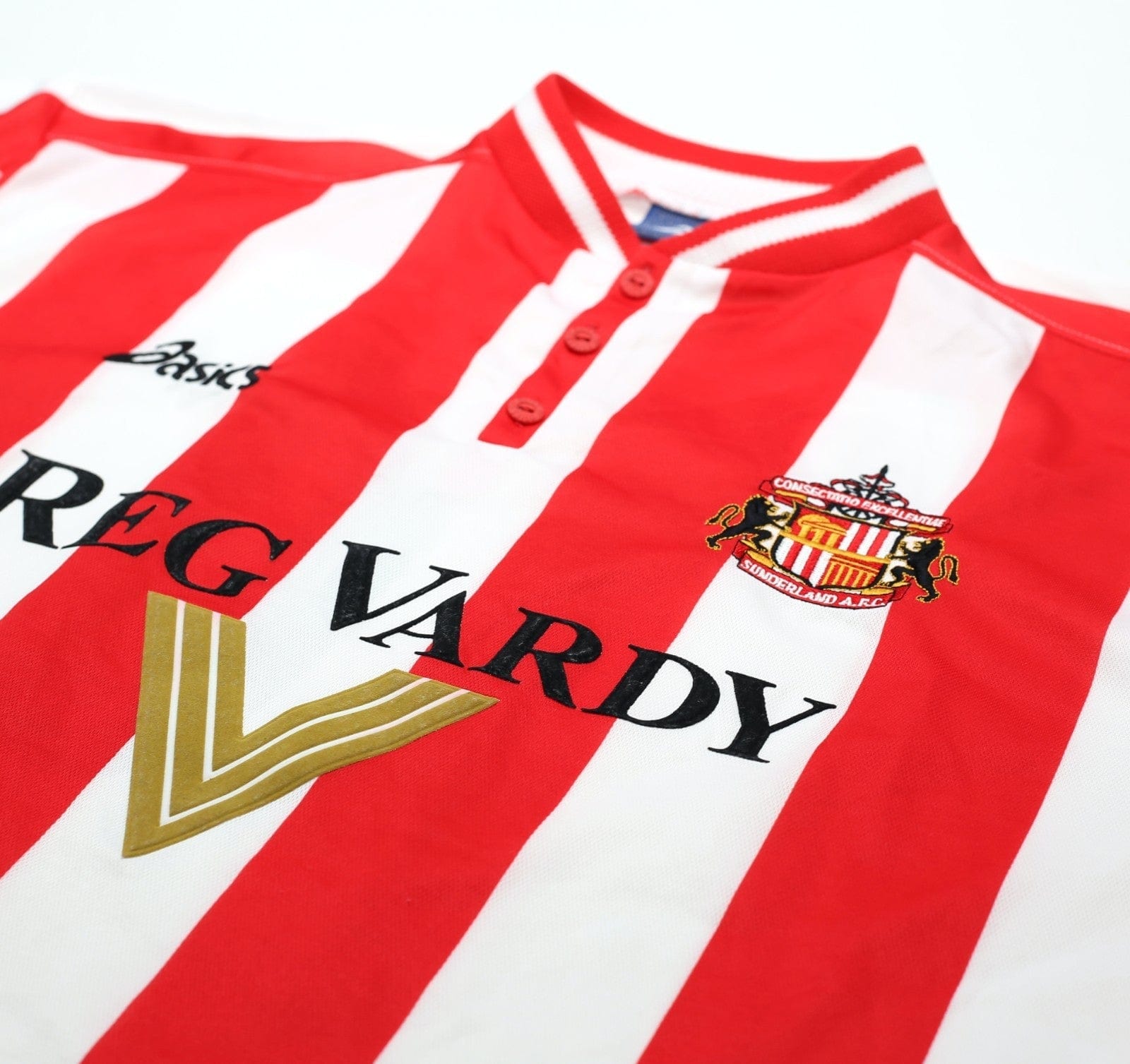 1999/00 PHILLIPS #10 Sunderland Vintage Asics Home Football Shirt