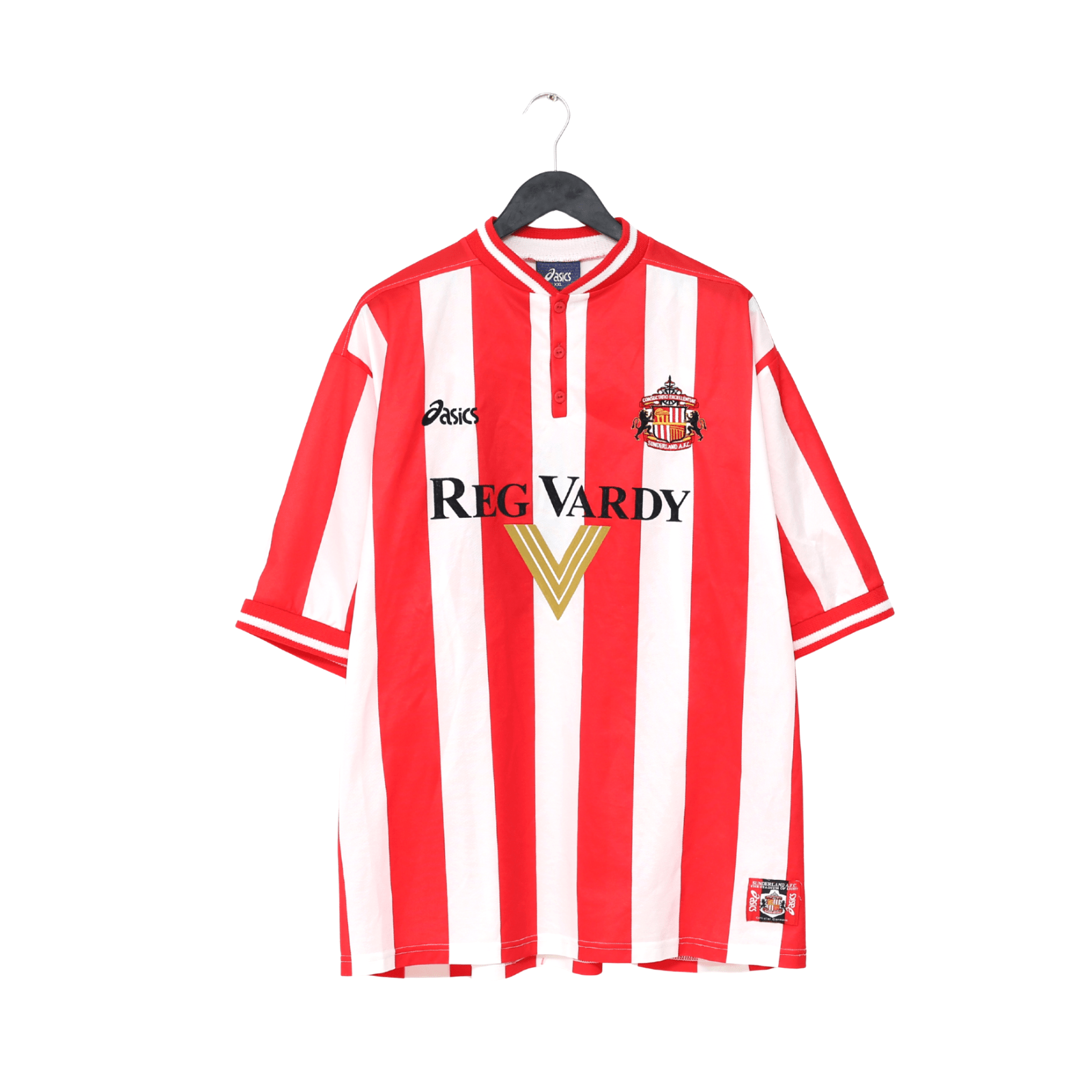 1999/00 PHILLIPS #10 Sunderland Vintage Asics Home Football Shirt (XXL)