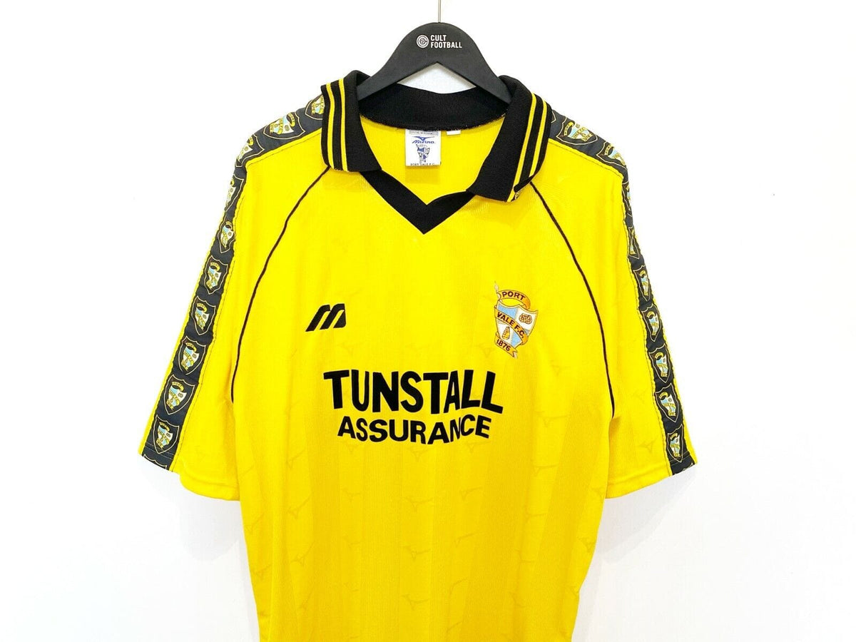 1999/00 PORT VALE Vintage Mizuno Away Football Shirt 44/46 (XL)