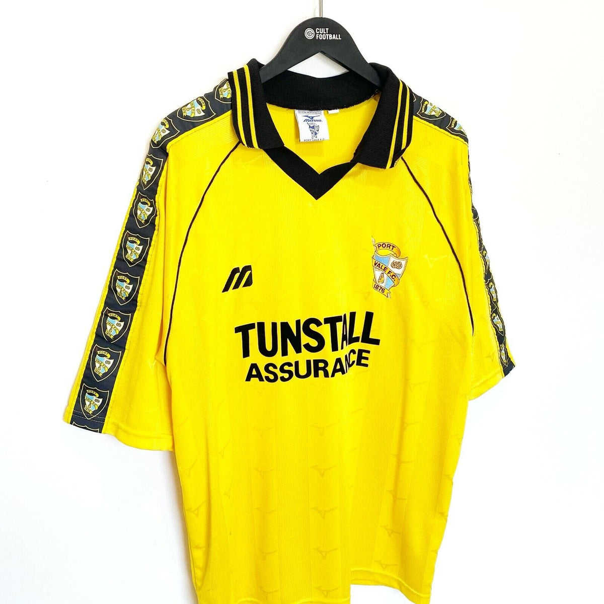 1999/00 PORT VALE Vintage Mizuno Away Football Shirt 44/46 (XL)