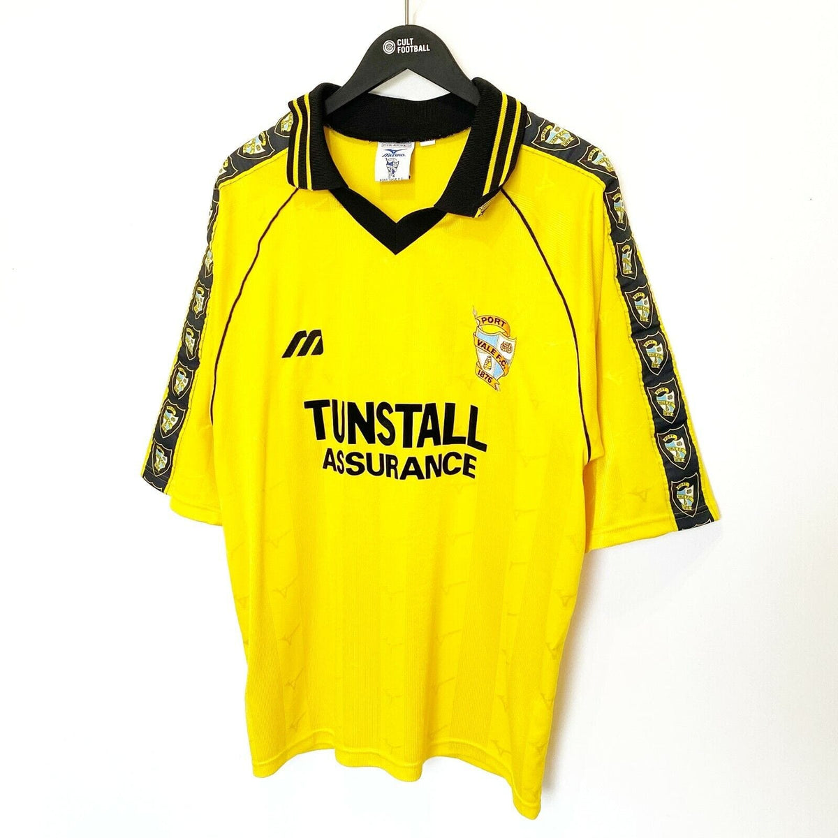 1999/00 PORT VALE Vintage Mizuno Away Football Shirt 44/46 (XL)