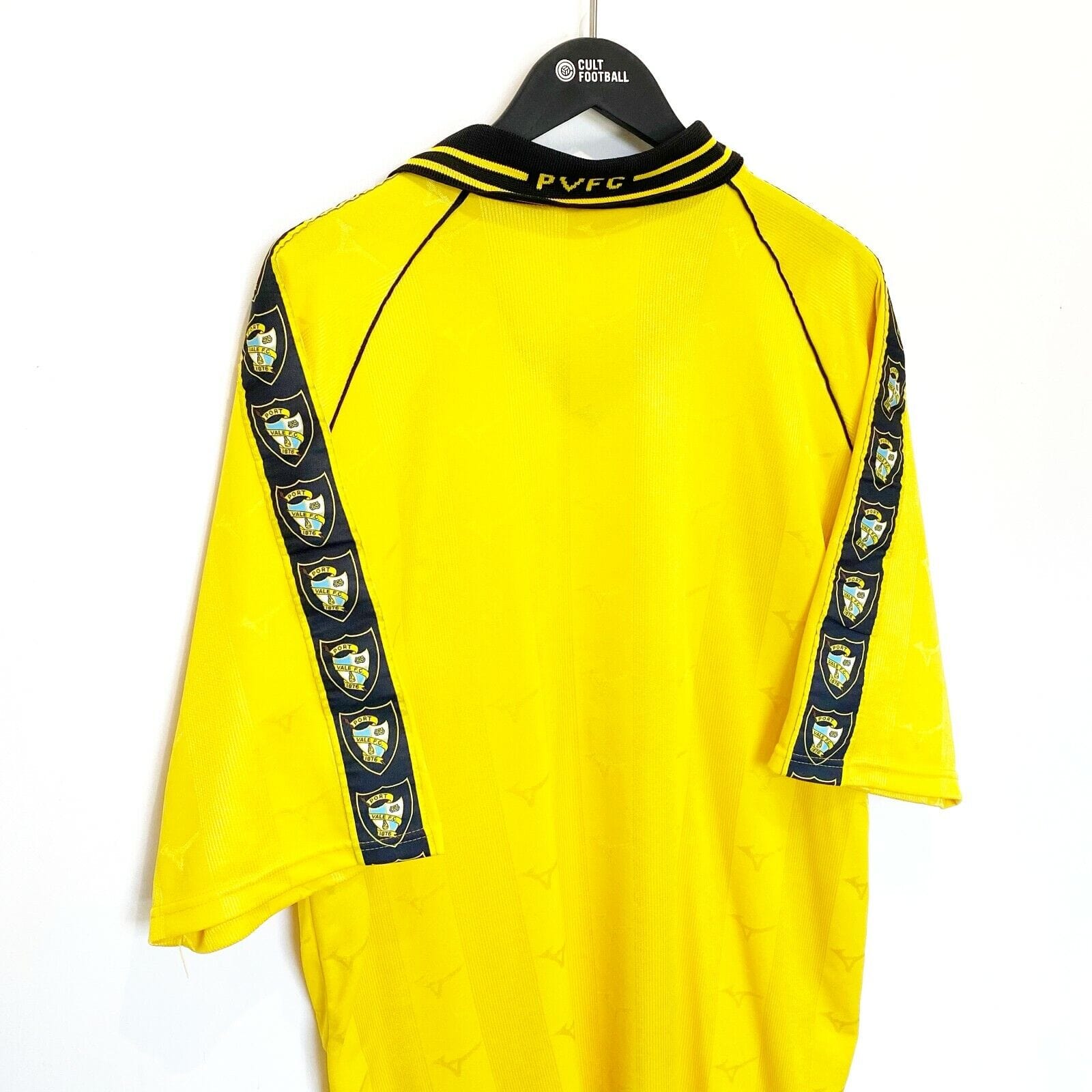 1999/00 PORT VALE Vintage Mizuno Away Football Shirt 44/46 (XL)