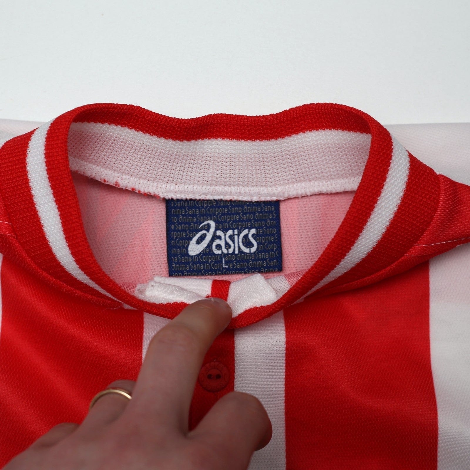 1999/00 Quinn #9 Sunderland Vintage Asics Home Football Shirt (L)