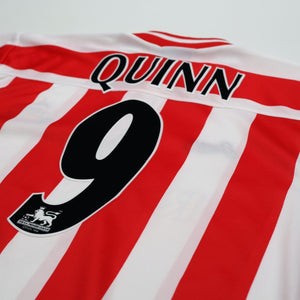 1999/00 Quinn #9 Sunderland Vintage Asics Home Football Shirt (L)