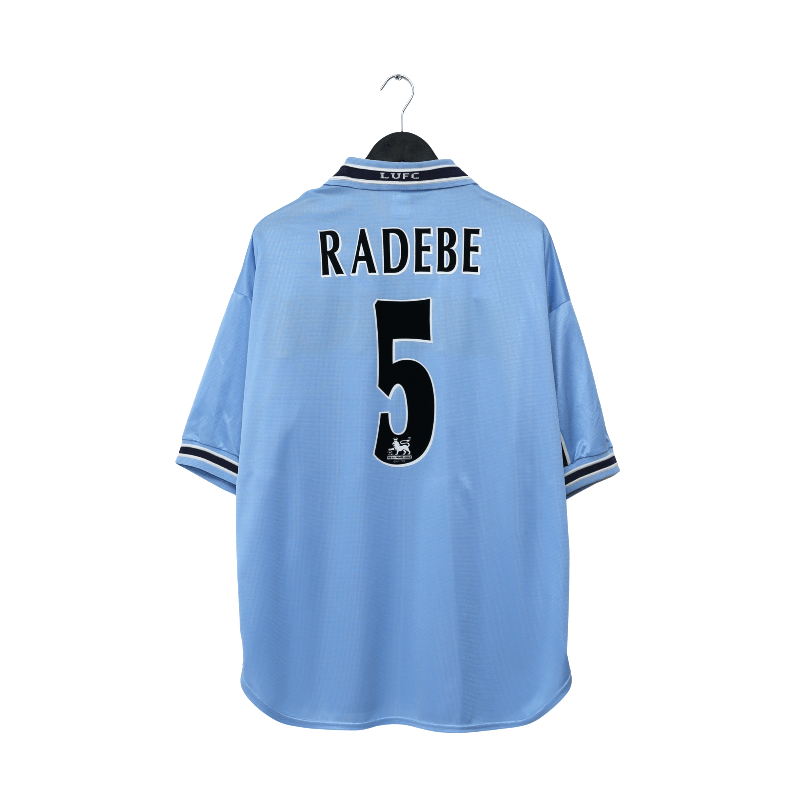 1999/00 Radebe #5 Leeds United Vintage PUMA Away Football Shirt (XL)