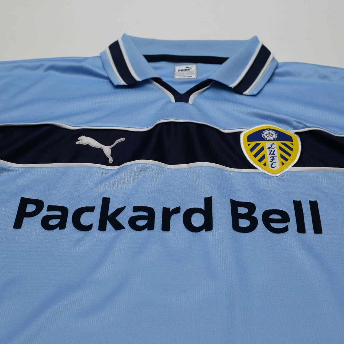 1999/00 Radebe #5 Leeds United Vintage PUMA Away Football Shirt (XL)
