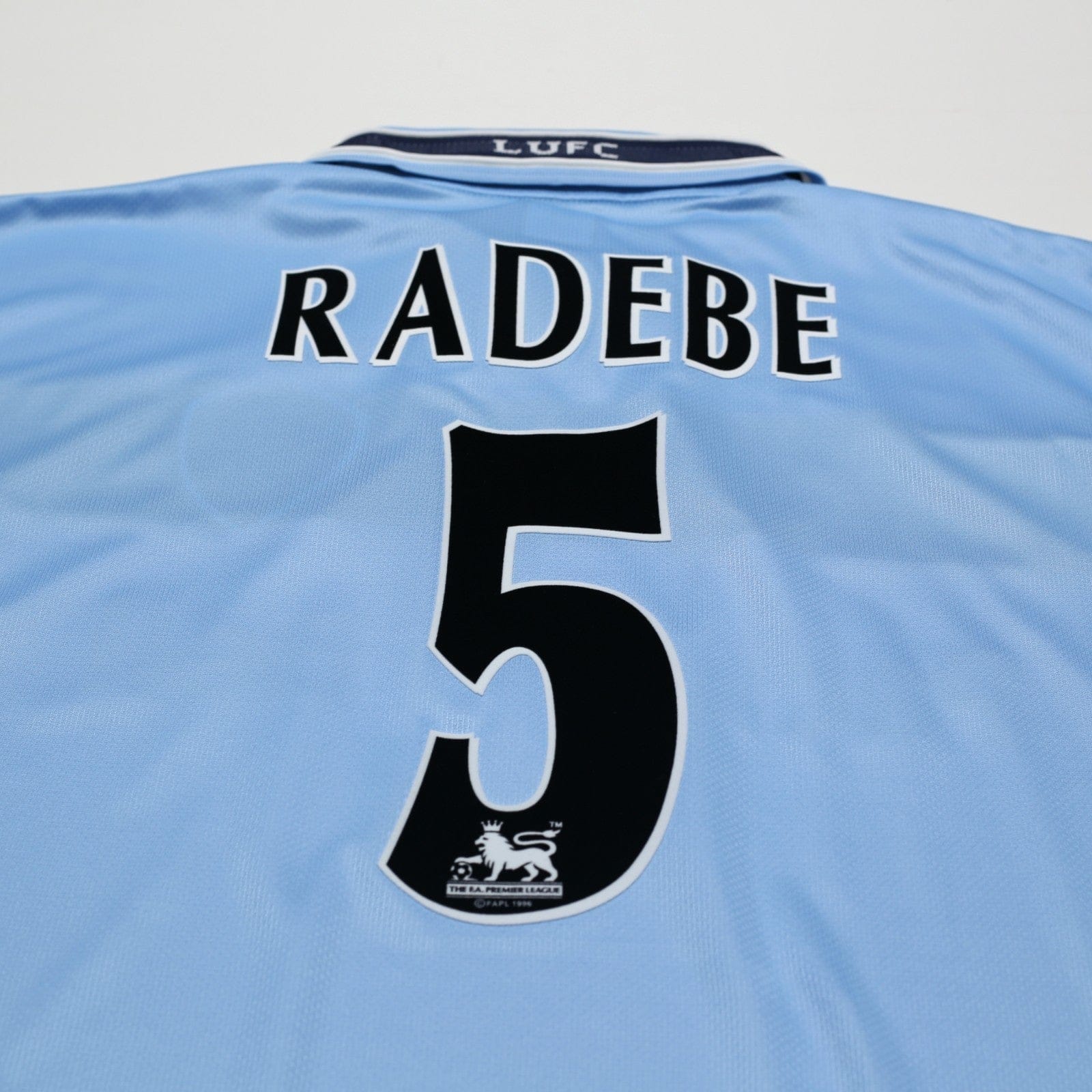 1999/00 Radebe #5 Leeds United Vintage PUMA Away Football Shirt (XL)