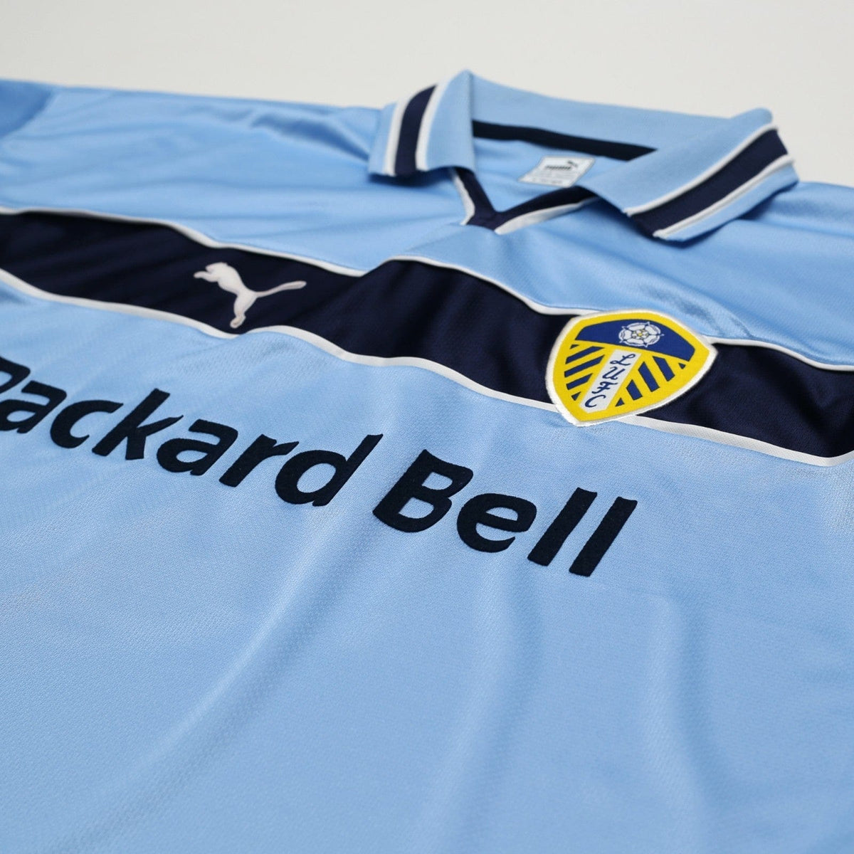 1999/00 Radebe #5 Leeds United Vintage PUMA Away Football Shirt (XL)