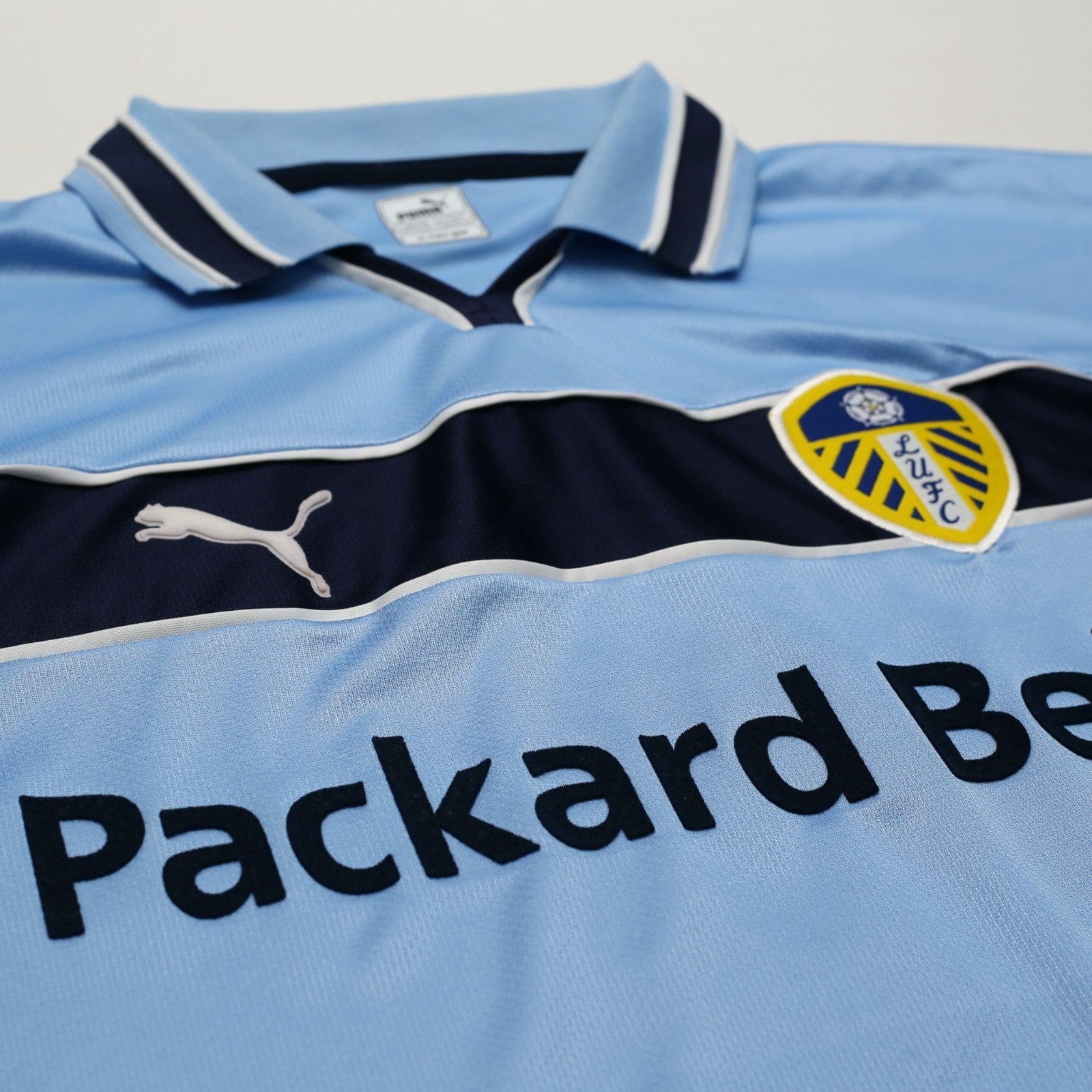 1999/00 Radebe #5 Leeds United Vintage PUMA Away Football Shirt (XL)