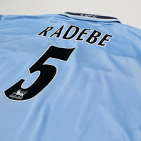 1999/00 Radebe #5 Leeds United Vintage PUMA Away Football Shirt (XL)