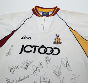 1999/00 REDFEARN #26 Bradford City Asics Away LS Football Shirt (XL) Matchworn