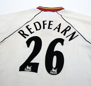 1999/00 REDFEARN #26 Bradford City Asics Away LS Football Shirt (XL) Matchworn