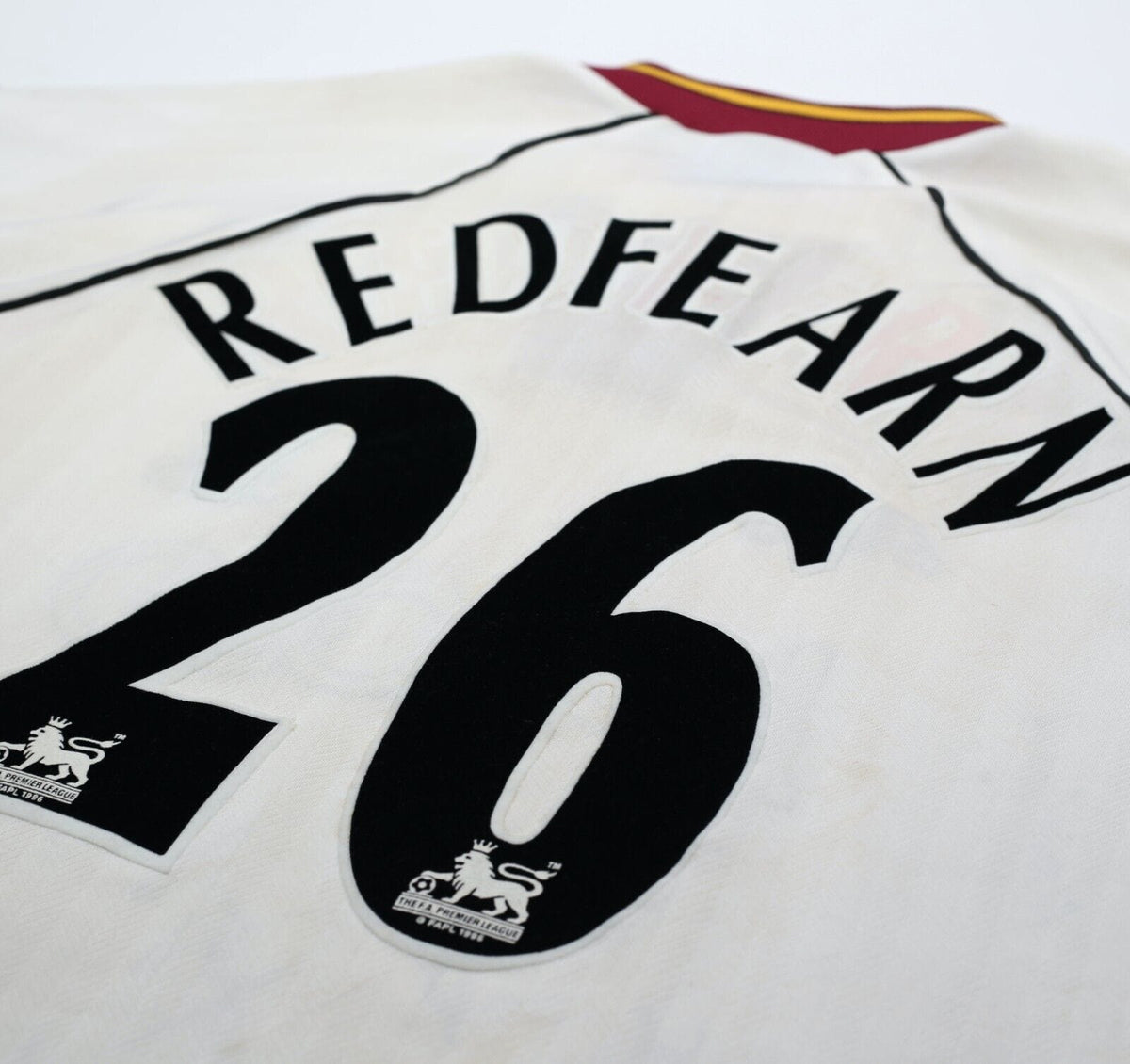 1999/00 REDFEARN #26 Bradford City Asics Away LS Football Shirt (XL) Matchworn