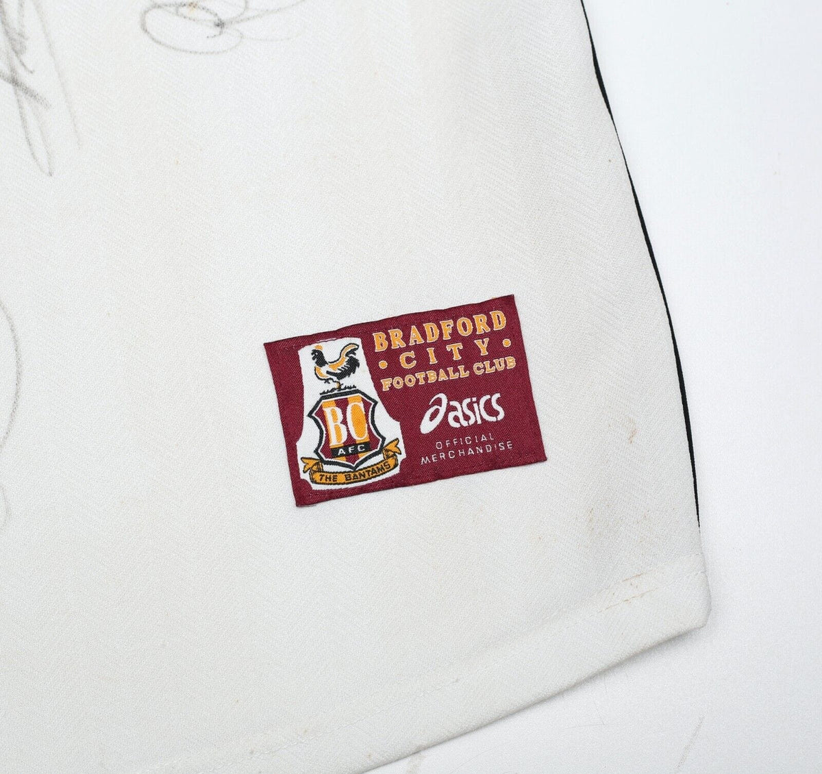 1999/00 REDFEARN #26 Bradford City Asics Away LS Football Shirt (XL) Matchworn