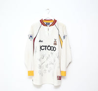 1999/00 REDFEARN #26 Bradford City Asics Away LS Football Shirt (XL) Matchworn