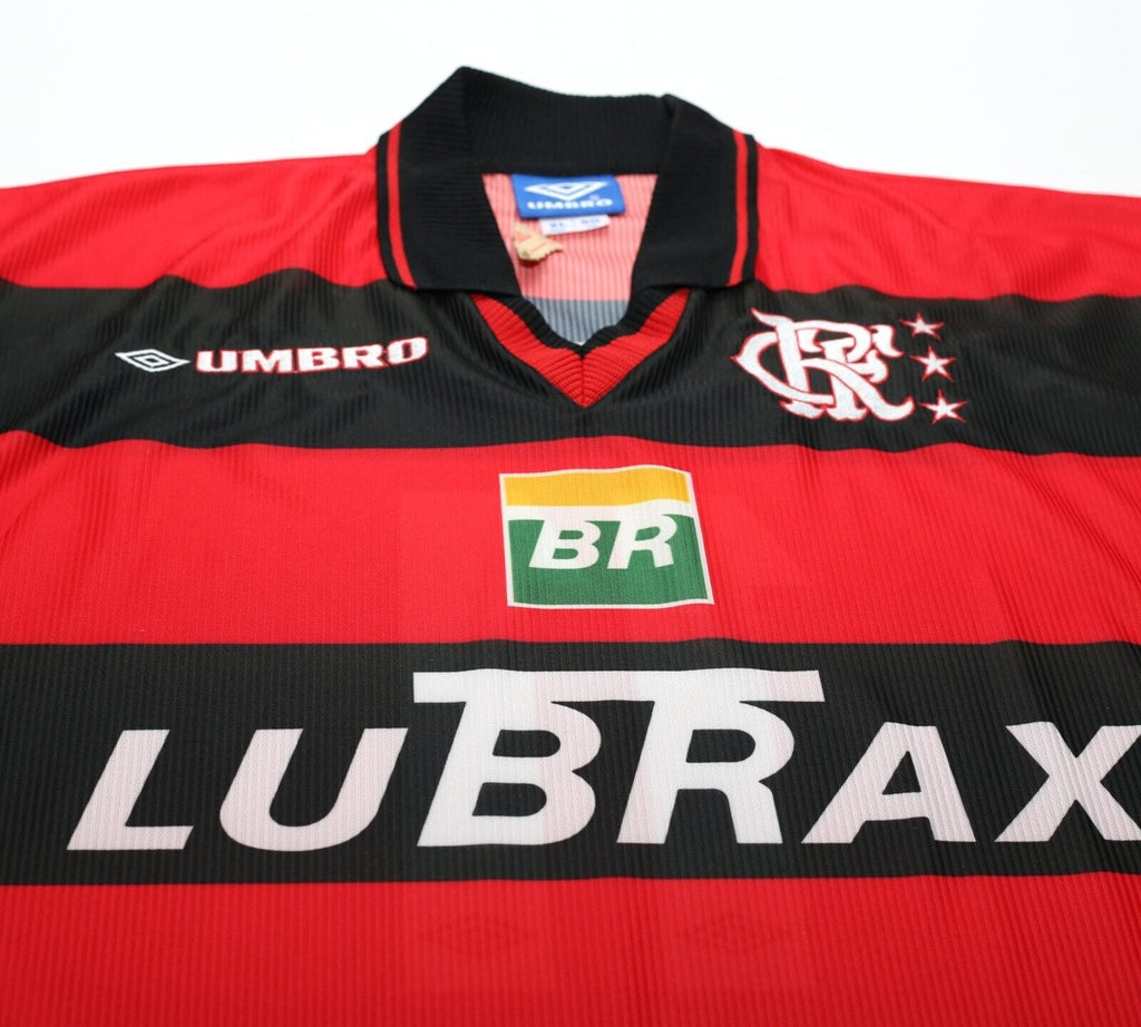 1999/00 ROMARIO #11 Flamengo Vintage Umbro Home Football Shirt Jersey (XL) BNWT