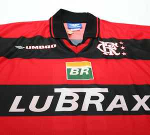 1999/00 ROMARIO #11 Flamengo Vintage Umbro Home Football Shirt Jersey (XL) BNWT