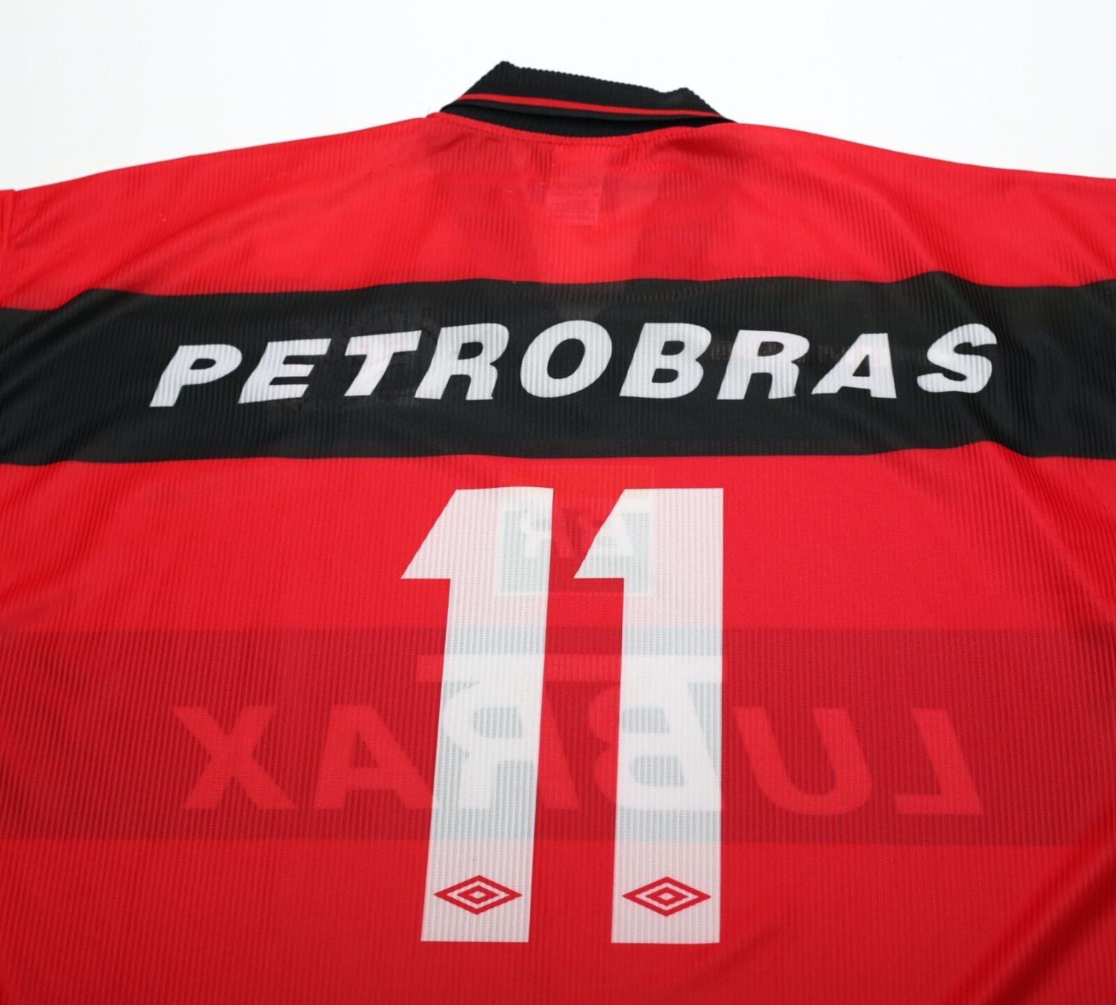 1999/00 ROMARIO #11 Flamengo Vintage Umbro Home Football Shirt Jersey (XL) BNWT