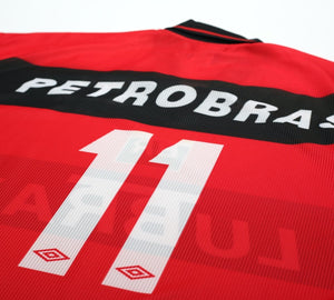 1999/00 ROMARIO #11 Flamengo Vintage Umbro Home Football Shirt Jersey (XL) BNWT
