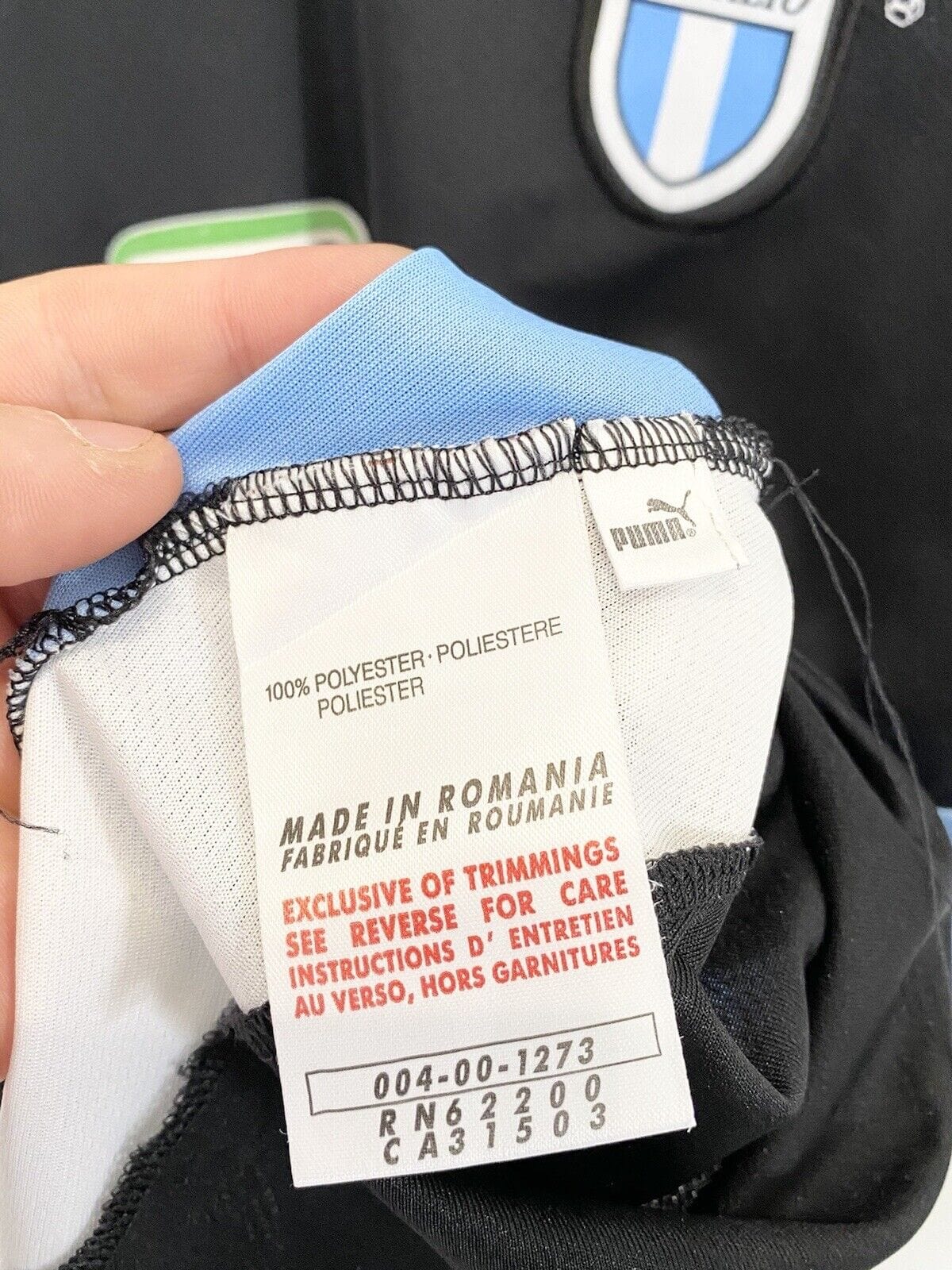 1999/00 SALAS #9 Lazio Vintage Puma Away Football Shirt Jersey (L) Chile