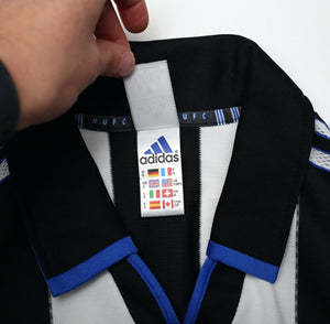 1999/00 SHEARER #9 Newcastle United Vintage adidas Football Shirt (S)
