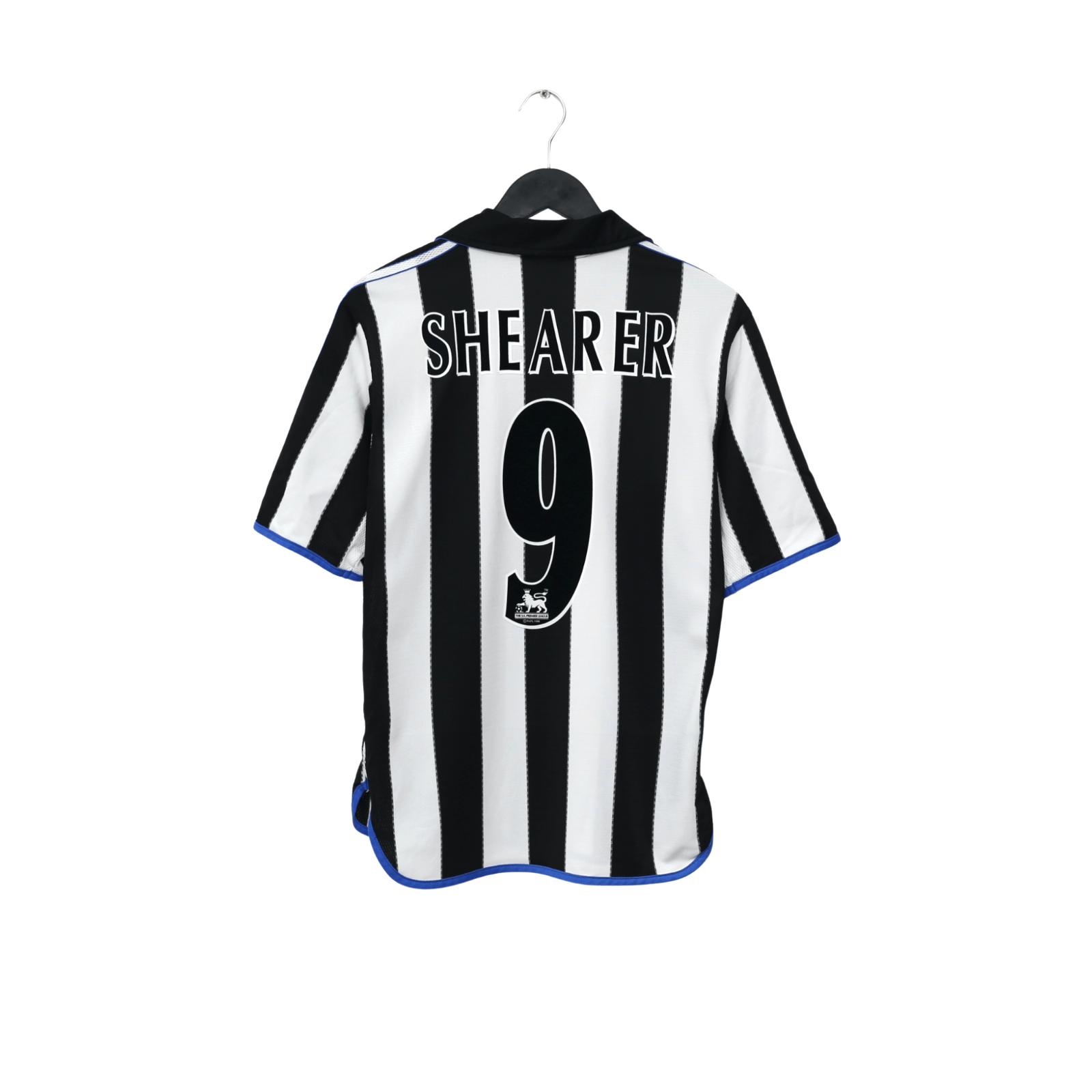 1999/00 Shearer #9 Newcastle United Vintage adidas Home Football Shirt (S)
