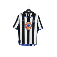 1999/00 Shearer #9 Newcastle United Vintage adidas Home Football Shirt (S)