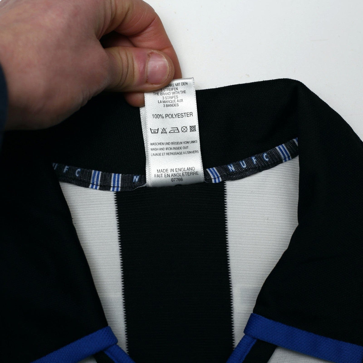 1999/00 Shearer #9 Newcastle United Vintage adidas Home Football Shirt (S)