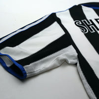 1999/00 Shearer #9 Newcastle United Vintage adidas Home Football Shirt (S)