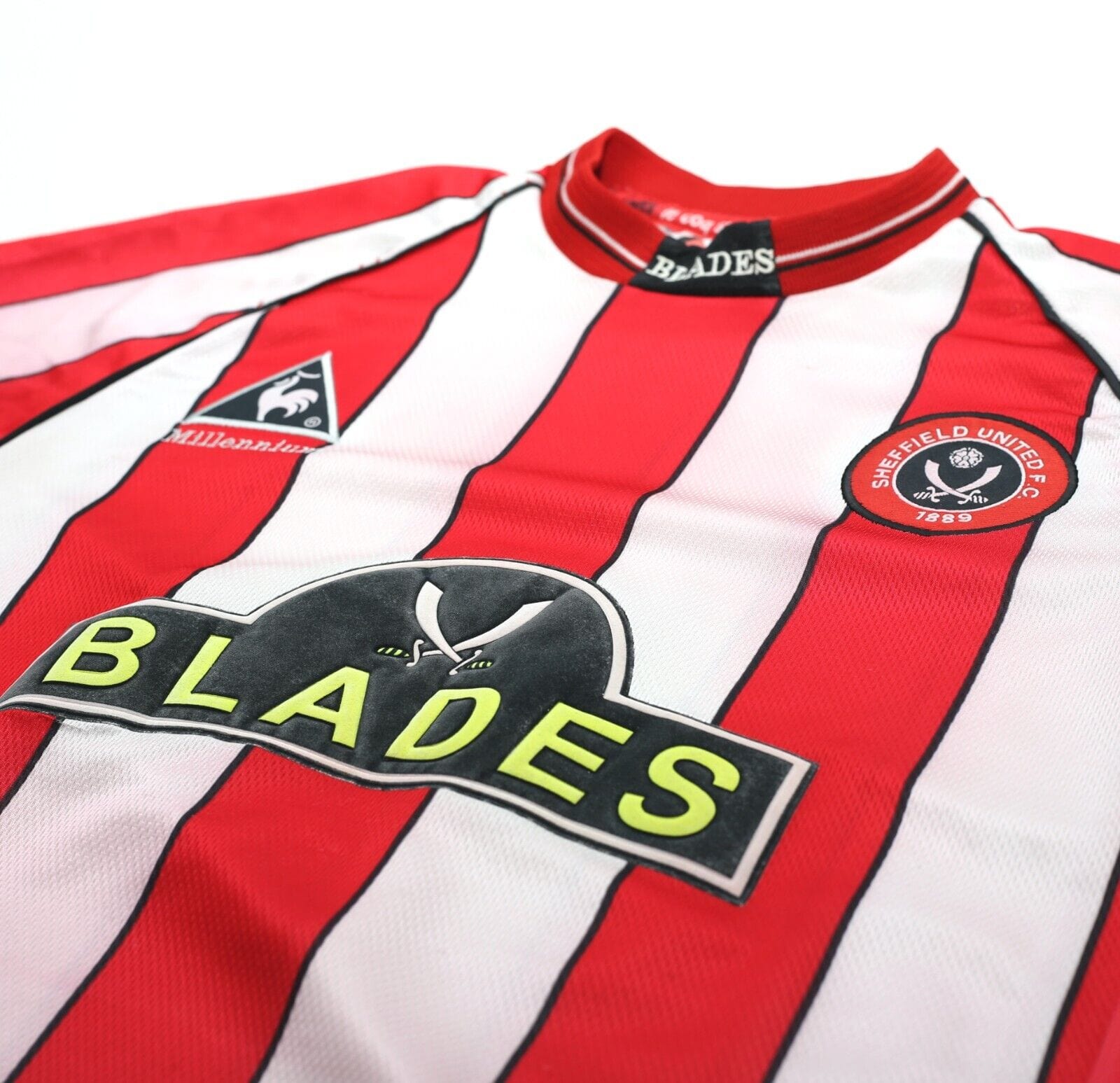 1999/00 SHEFFIELD UNITED Vintage le coq sportif Football Home Shirt (S/M)