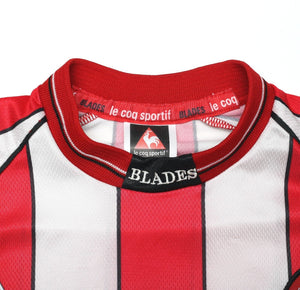 1999/00 SHEFFIELD UNITED Vintage le coq sportif Football Home Shirt (S/M)
