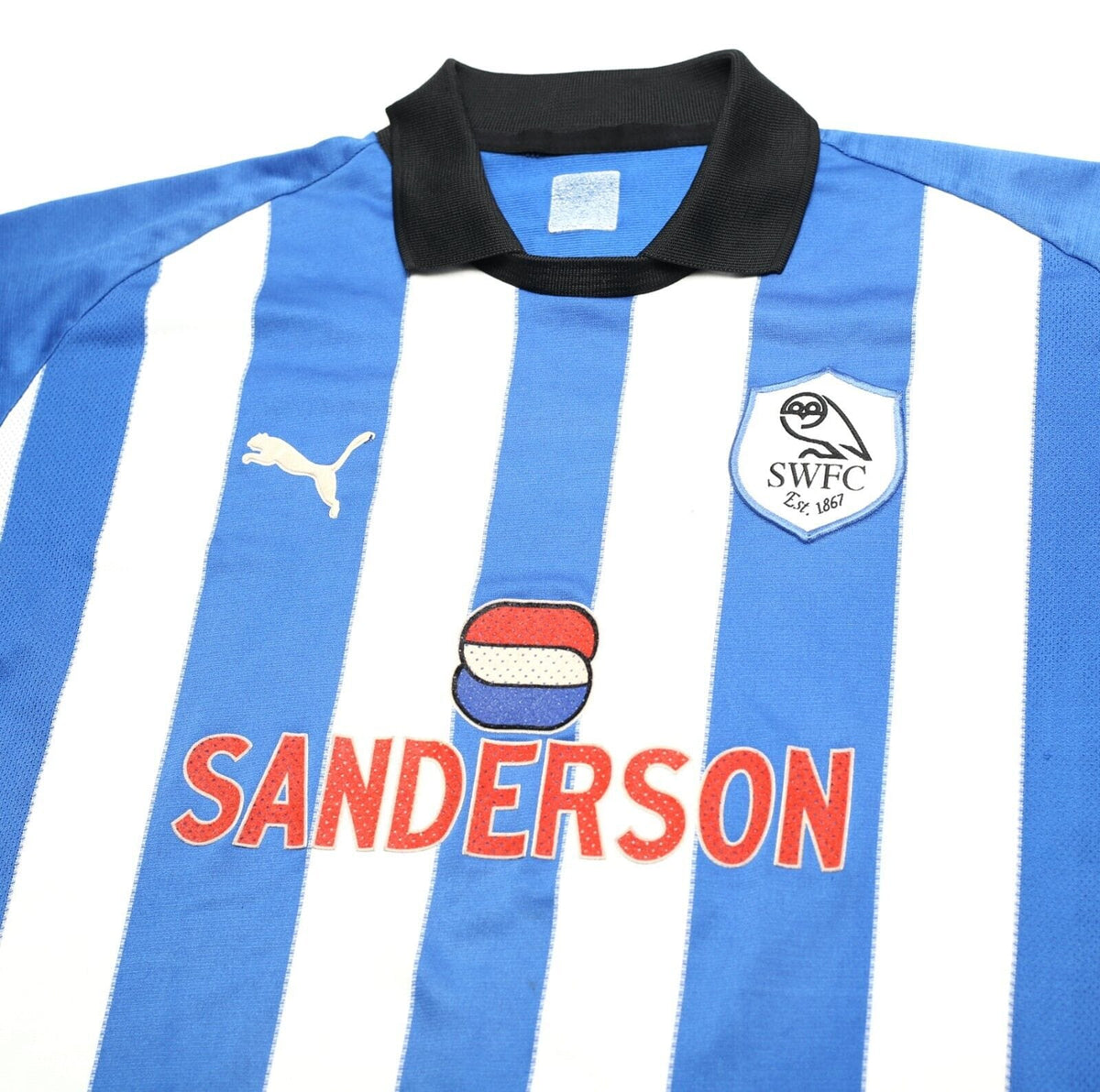 1999/00 SHEFFIELD WEDNESDAY Vintage PUMA Home Football Shirt Jersey (XL)