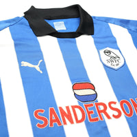 1999/00 SHEFFIELD WEDNESDAY Vintage PUMA Home Football Shirt Jersey (XL)