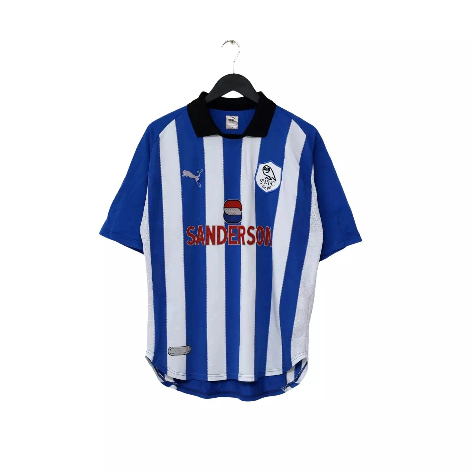 1999/00 SHEFFIELD WEDNESDAY Vintage PUMA Home Football Shirt (L)