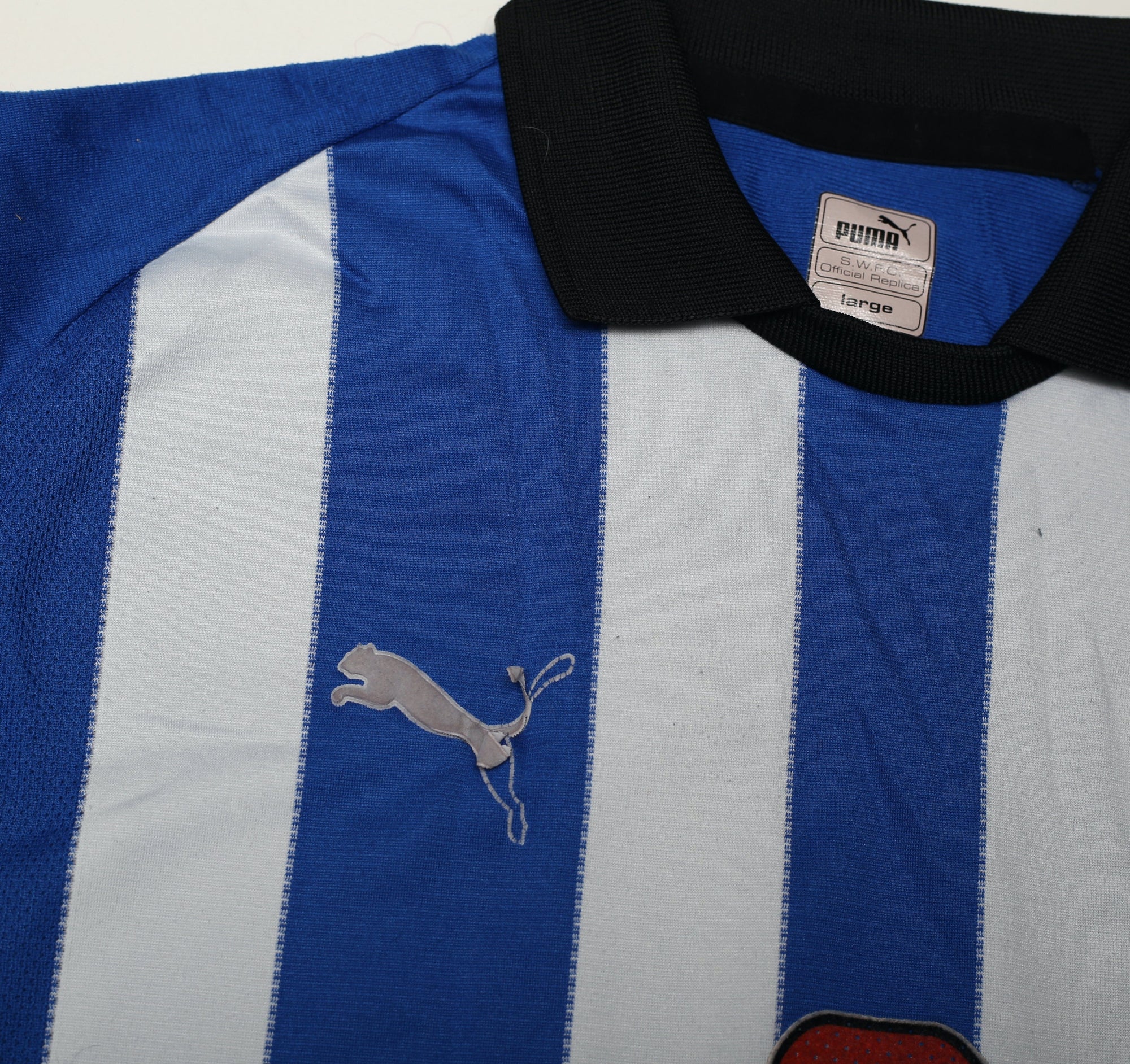 1999/00 SHEFFIELD WEDNESDAY Vintage PUMA Home Football Shirt (L)