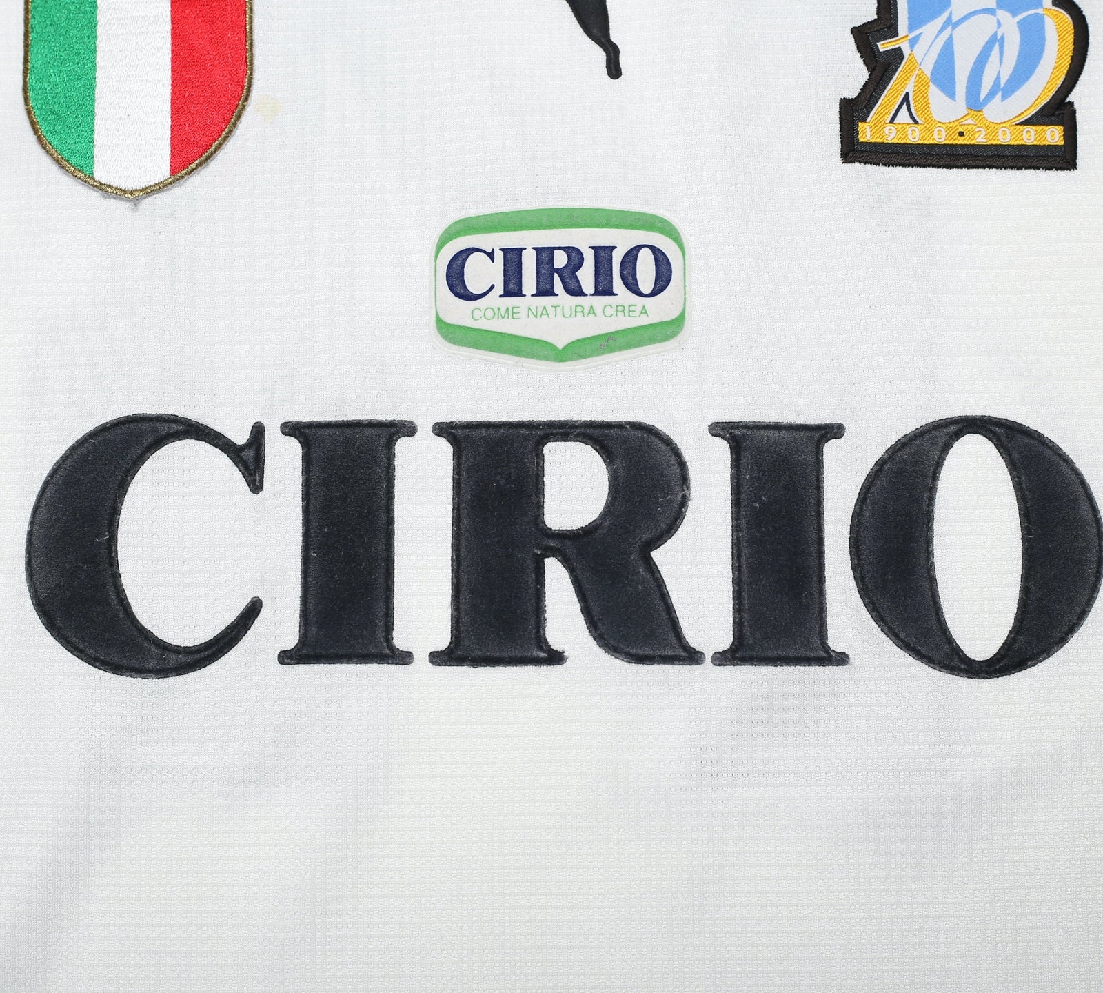 1999/00 SIMEONE #14 Lazio Vintage PUMA Centenary Home Football Shirt (L)