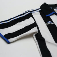 1999/00 Solano #9 Newcastle United Vintage adidas Home Football Shirt (S)