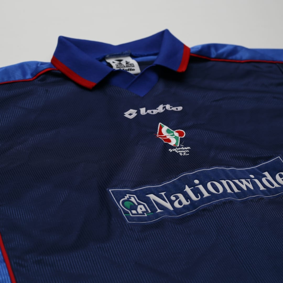 1999/00 Swindon Town Vintage Lotto Away Football Shirt (XL)