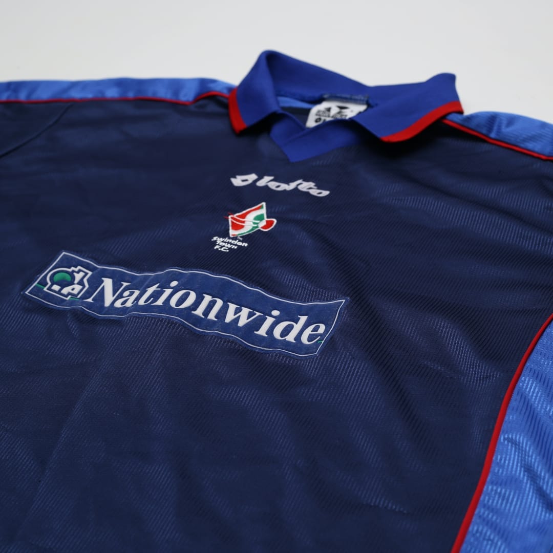 1999/00 Swindon Town Vintage Lotto Away Football Shirt (XL)